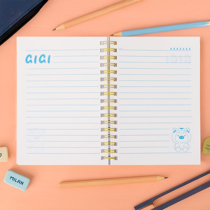 Libreta-De-Espiral-Cerdita-Gigi-Pasta-Dura-Azul-10-8x15-3-cm-50-Hojas-2-30693