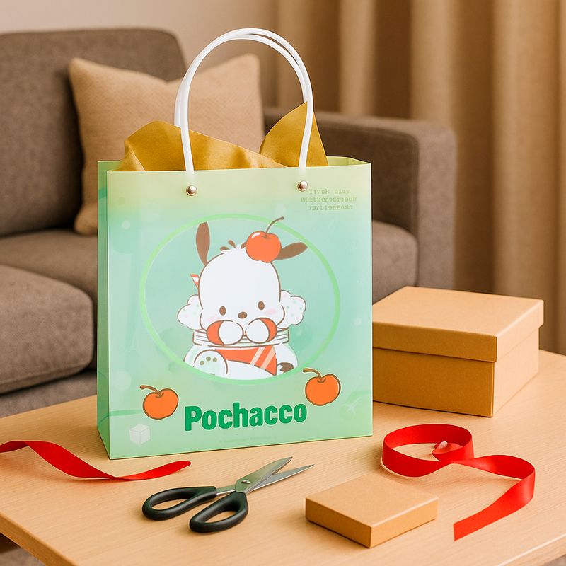 Bolsa-De-Regalo-Sanrio-Pochacco-Sint-tica-Verde-22-5x11x23-5-cm-2-30698
