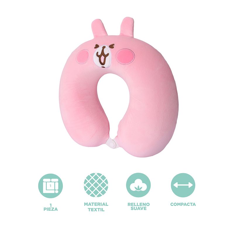 Almohada-De-Viaje-Kanahei-Memory-Foam-Rosa-32x30-cm-3-30718