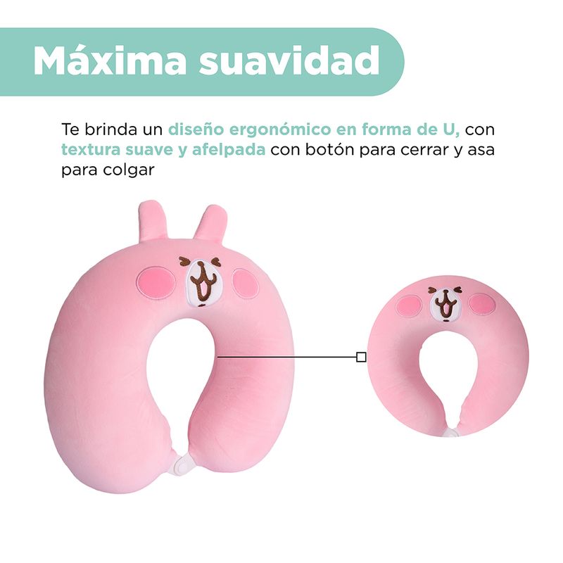 Almohada-De-Viaje-Kanahei-Memory-Foam-Rosa-32x30-cm-4-30718