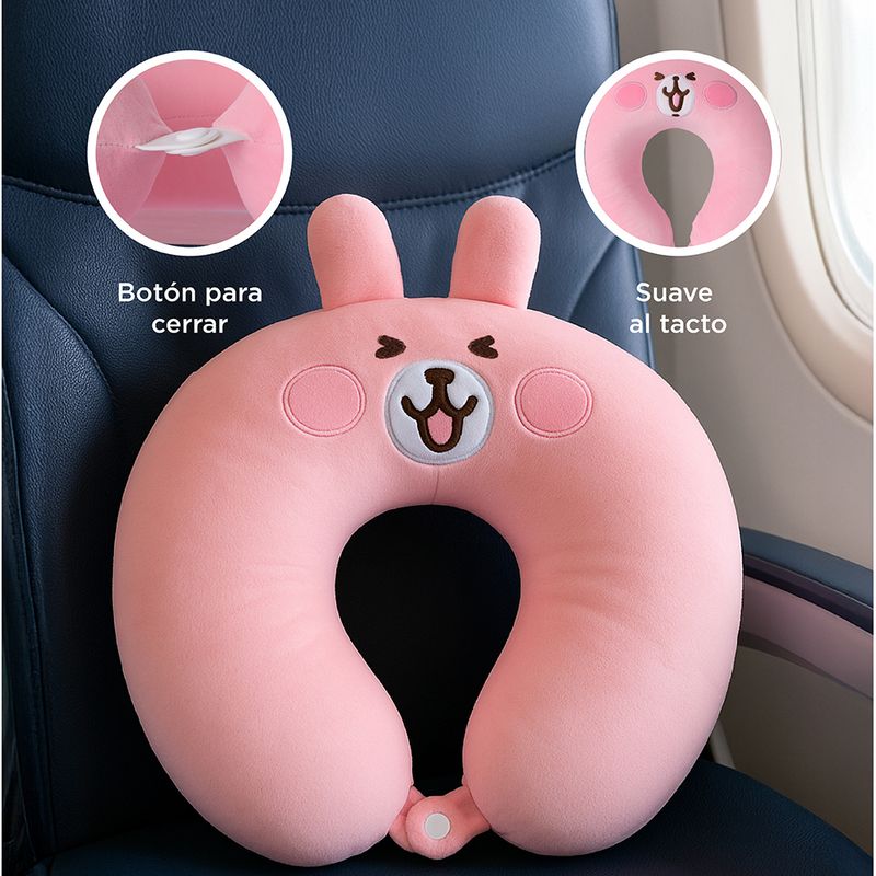 Almohada-De-Viaje-Kanahei-Memory-Foam-Rosa-32x30-cm-5-30718