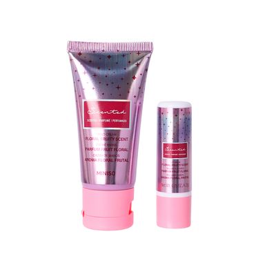 Crema Para Manos y Bálsamo Labial Perfumados 30 gr, 4.2 gr Aroma Floral Frutal