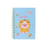 Libreta-De-Espiral-Cerdita-Gigi-Pasta-Dura-Azul-10-8x15-3-cm-50-Hojas-1-30693