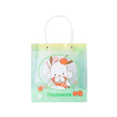 Bolsa De Regalo Sanrio Pochacco Sintética Verde 22.5x11x23.5 cm