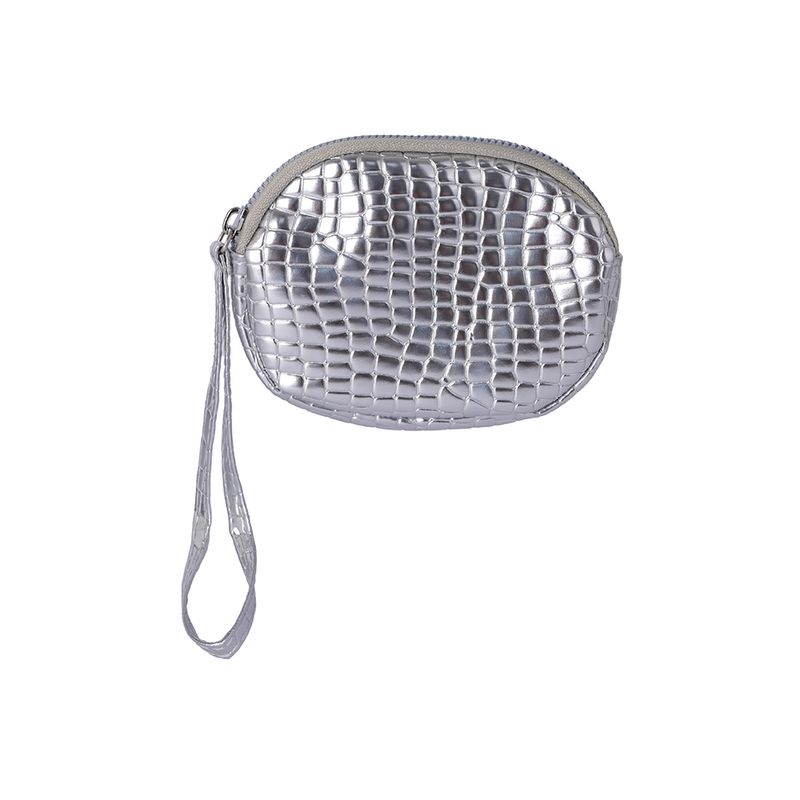Monedero-Tipo-Piel-De-Cocodrilo-Sint-tico-Plateado-13x10x2-cm-1-30713