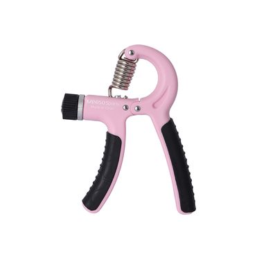 Ejercitador De Mano Fortalecedor De Agarre Sintético Rosa 25 kg