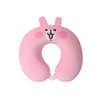 Almohada De Viaje Kanahei Memory Foam Rosa 32x30 cm