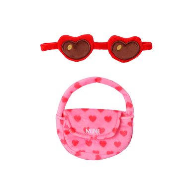 Accesorios Para Peluche Sr. & Sra. Miniso Fashion Heart Afelpados 2 Piezas