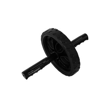 Rodillo De Ejercicio Abdominal Sintético Negro Peso Máximo 100 kg
