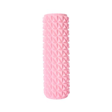 Rodillo Masajeador De Espuma Alta Densidad Rosa 30x10x10 cm