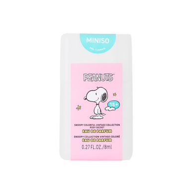 Perfume Para Mujer Snoopy Secreto De Rosa Portátil 8 ml