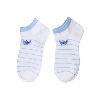 Tines Para Mujer Disney Stitch 61% Algodón, 33% Poliéster, 3% Poliamida, 3% Elastano Blancos Talla 24 - 26