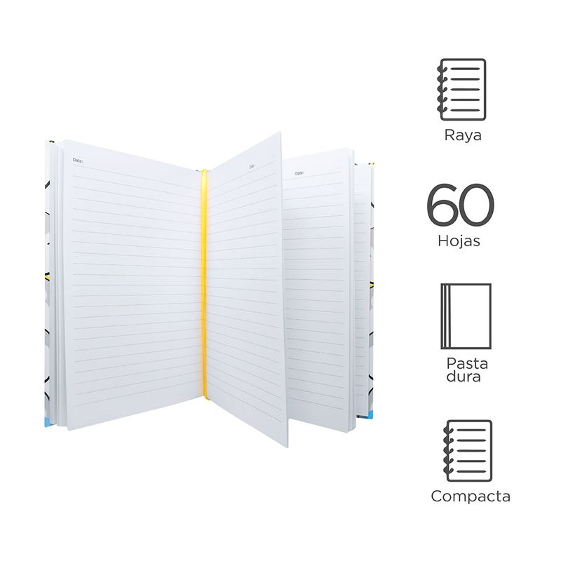 Cuaderno-De-Cobertura-Dura-Mini-Family-Series-A5-MINI-FAMILY-SERIES-Sr-Miniso-Rayas-80-Hojas-4-10475
