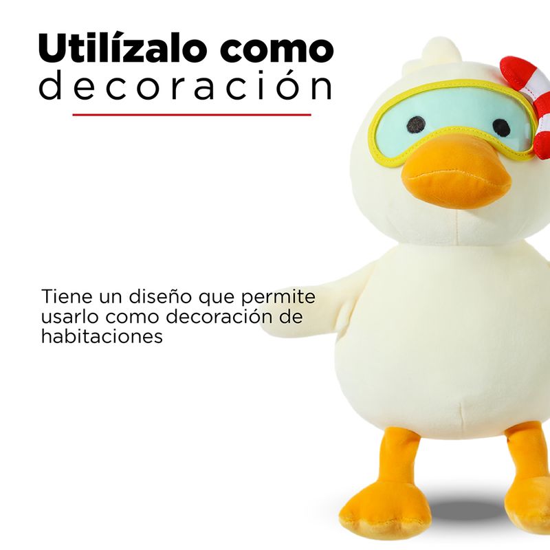 Peluche-de-Pato-Sentado-con-Snorkel-Diving-Duck-Miniso-Felpa-6-10682