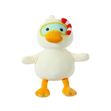 Peluche de Pato Sentado con Snorkel Diving Duck Miniso Felpa