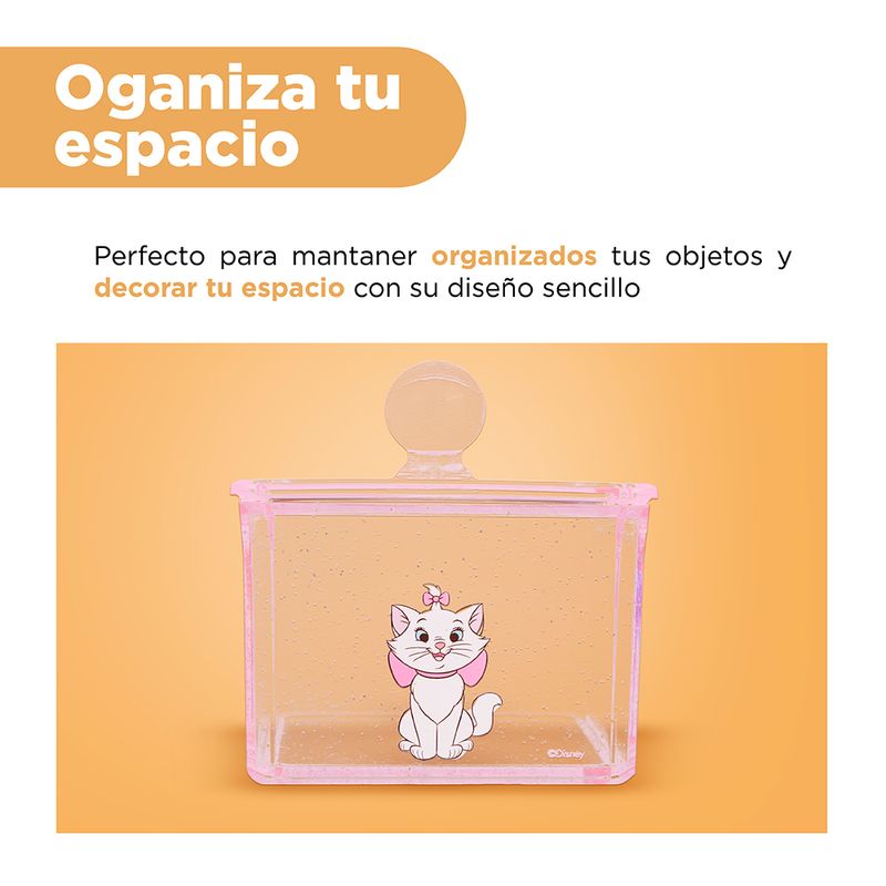Cesta-De-Almacenamiento-Disney-Marie-Pl-stico-Transparente-9-4x10-cm-4-22127