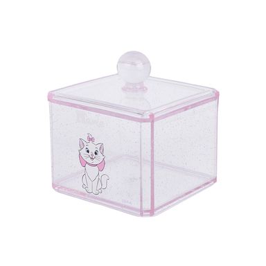 Cesta De Almacenamiento Disney Marie Plástico Transparente 9.4x10 cm
