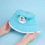 Sombrero-De-Copa-Animal-Faces-Textil-Verde-Aqua-Unitalla-Infantil-2-30748
