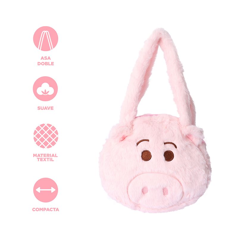 Bolso-Crossbody-Disney-Hamm-Toy-Story-Textil-Rosa-23x5x20-cm-Afelpado-3-30860
