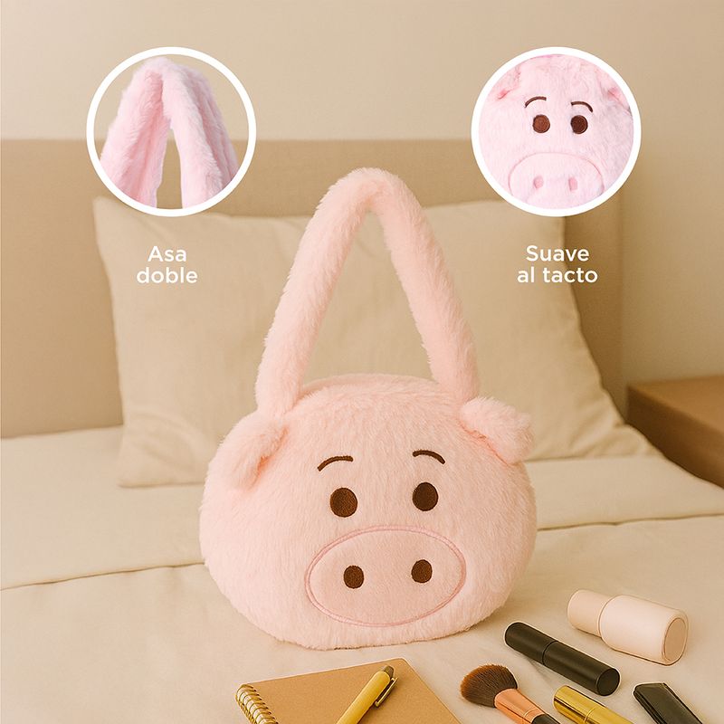 Bolso-Crossbody-Disney-Hamm-Toy-Story-Textil-Rosa-23x5x20-cm-Afelpado-5-30860