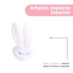 Monedero-La-vida-secreta-de-tus-mascotas-Snowball-Textil-Blanco-12-cm-4-30861