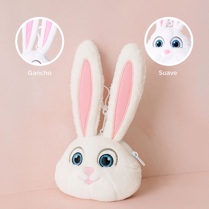 Monedero-La-vida-secreta-de-tus-mascotas-Snowball-Textil-Blanco-12-cm-5-30861