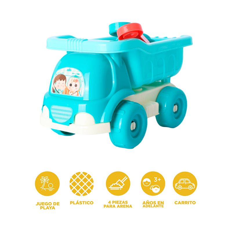 Juguete-Para-Playa-Veh-culo-Con-Herramientas-Sint-tico-Verde-Aqua-4-Piezas-3-30866