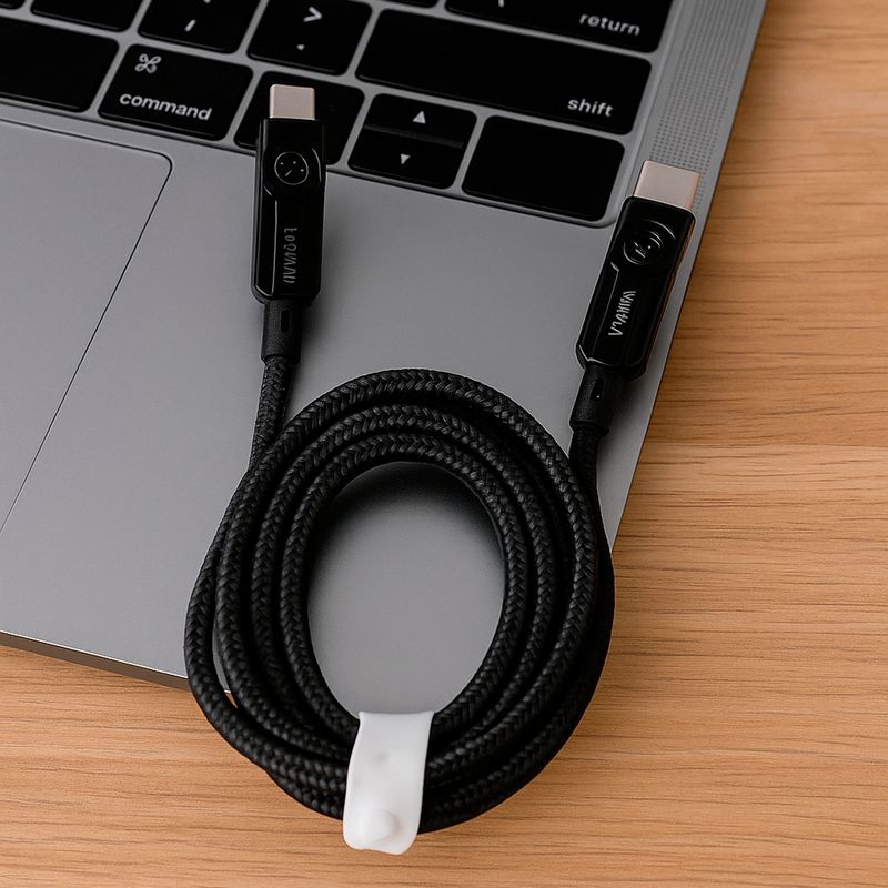 Cable-De-Carga-R-pida-Y-Datos-Tipo-C-Nailon-Reforzado-Negro-1-m-60-W-2-30898