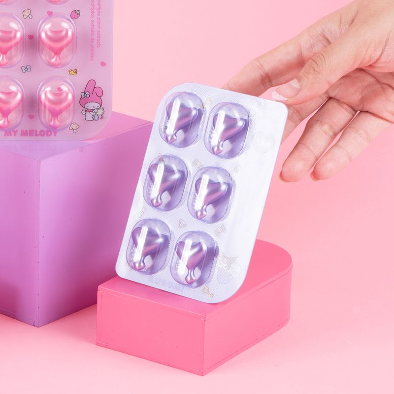 Capsulas-Para-El-Cabello-Sanrio-Kuromi-1-Ml-Extractos-De-Planta-6-Piezas-2-30904