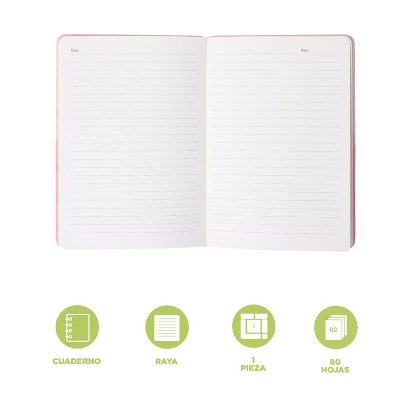 Libreta-Pasta-Dura-Rosa-14-5x21-cm-80-Hojas-Rayas-3-30955