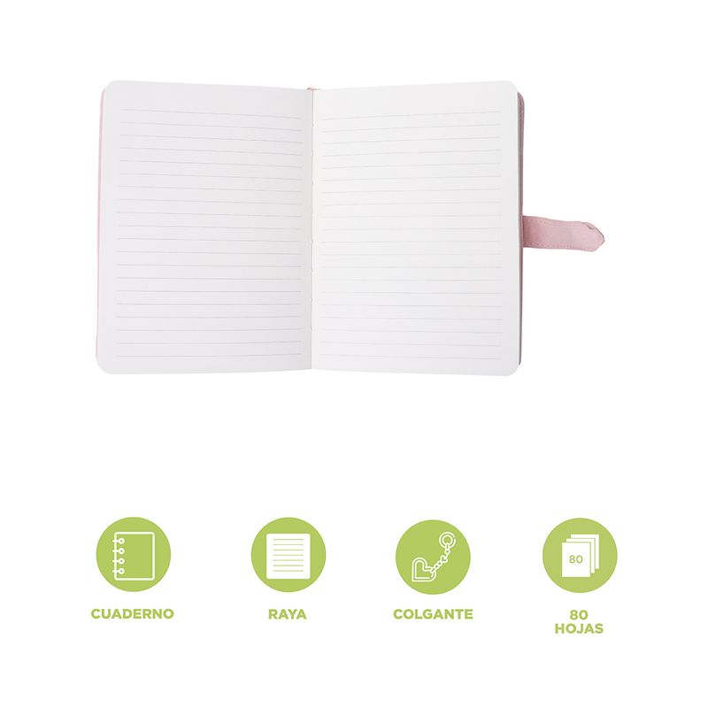 Libreta-Pasta-Dura-Rosa-12-8x18-cm-80-Hojas-Rayas-3-30956