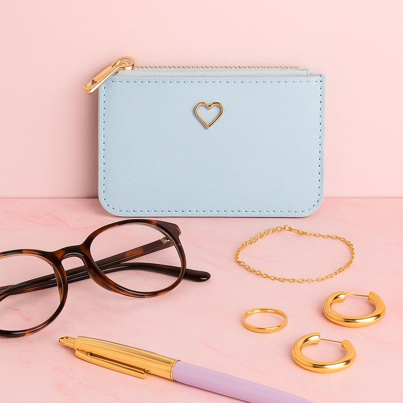 Monedero-Coraz-n-Met-lico-Sint-tico-Azul-13x1x8-cm-2-30959