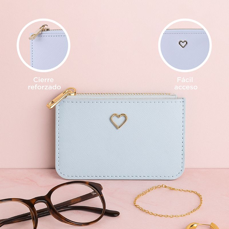 Monedero-Coraz-n-Met-lico-Sint-tico-Azul-13x1x8-cm-5-30959