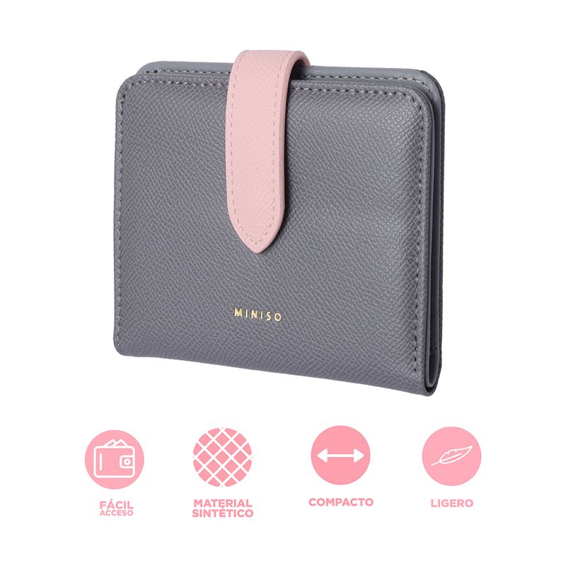 Cartera-Para-Mujer-Con-Broche-Sint-tica-Gris-19x10x2-cm-3-30964