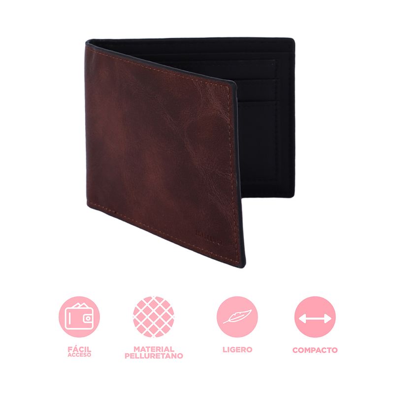 Cartera-Para-Hombre-Tipo-Piel-Sint-tica-Caf-11x10x2-cm-3-30973