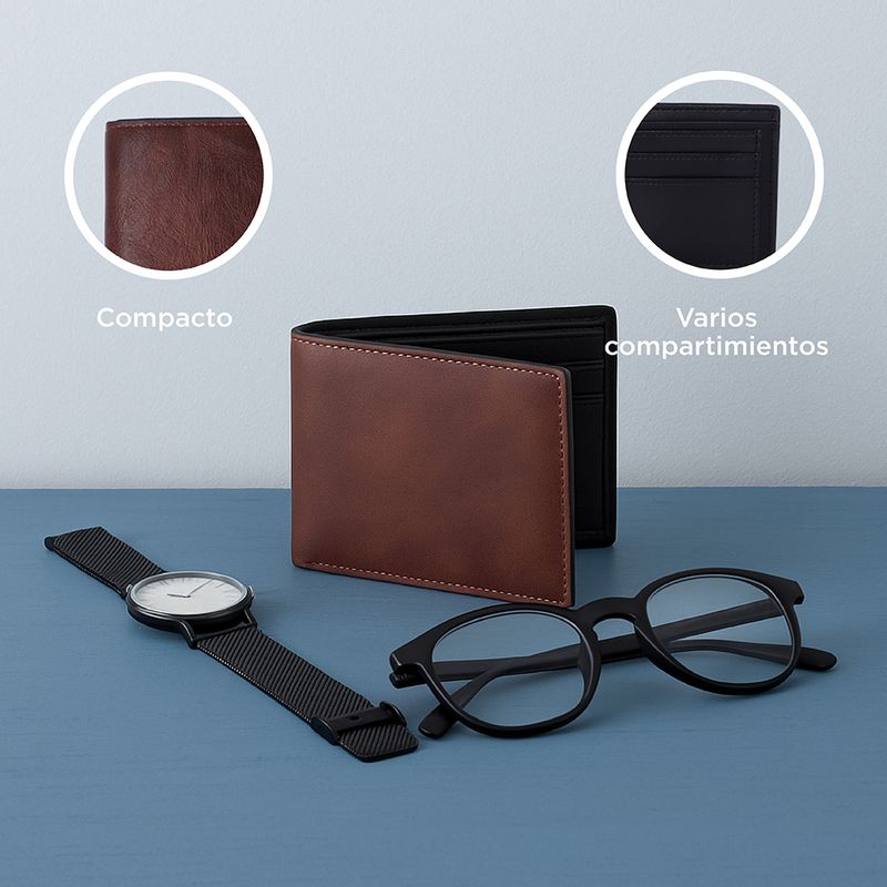 Cartera-Para-Hombre-Tipo-Piel-Sint-tica-Caf-11x10x2-cm-4-30973
