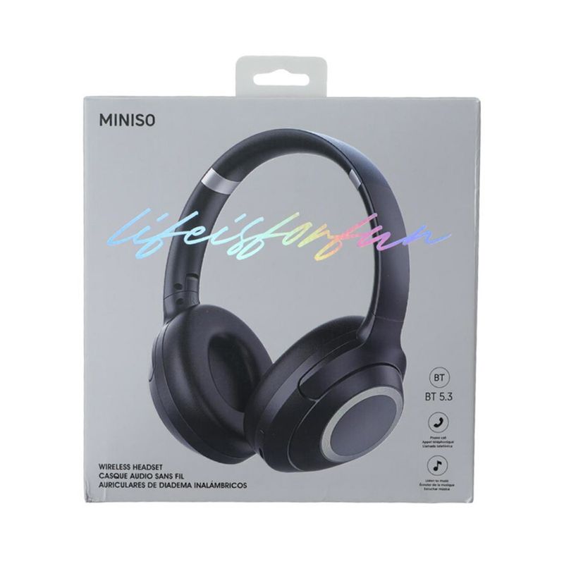Aud-fonos-De-Diadema-Inal-mbricos-Life-Is-For-Fun-Sint-ticos-Negros-BT-5-3-6-30989
