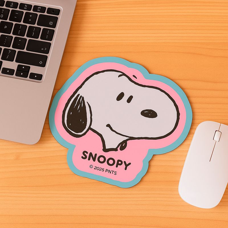 Mouse-Pad-Snoopy-Vintage-Textil-Multicolor-20x21-cm-2-31003