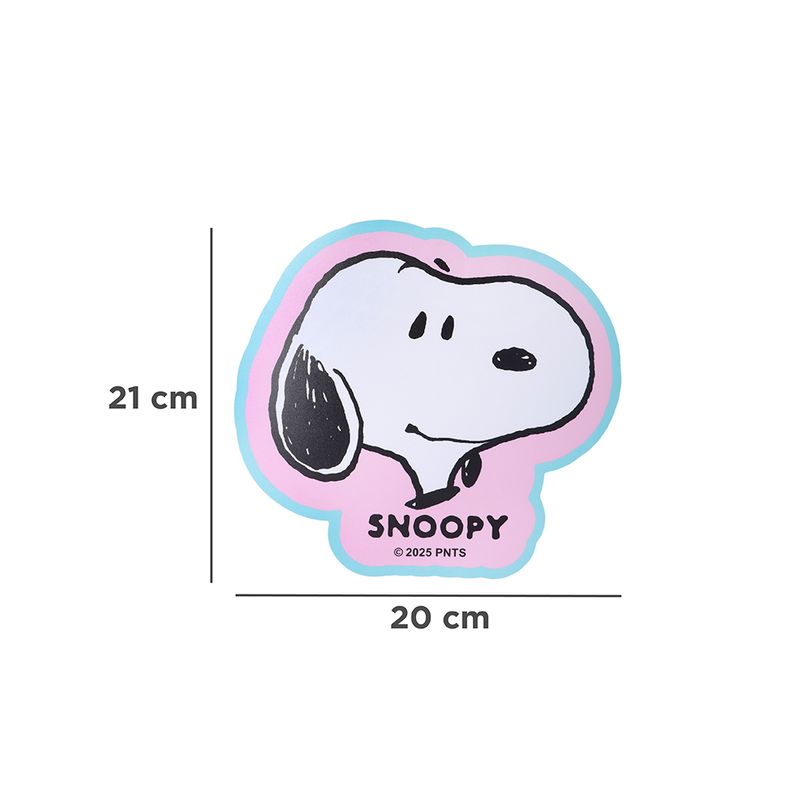 Mouse-Pad-Snoopy-Vintage-Textil-Multicolor-20x21-cm-4-31003