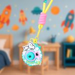Llavero-Con-Luz-Snoopy-Vintage-Sint-tico-Multicolor-18-cm-Dise-o-De-C-mara-Fotogr-fica-2-31013