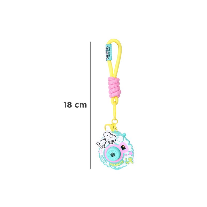 Llavero-Con-Luz-Snoopy-Vintage-Sint-tico-Multicolor-18-cm-Dise-o-De-C-mara-Fotogr-fica-4-31013