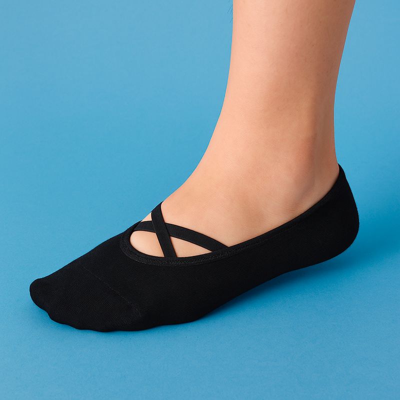 Tines-Para-Yoga-69-Algod-n-19-Poli-ster-9-Poliamida-3-Elastano-Negros-Talla-23-25-2-31014