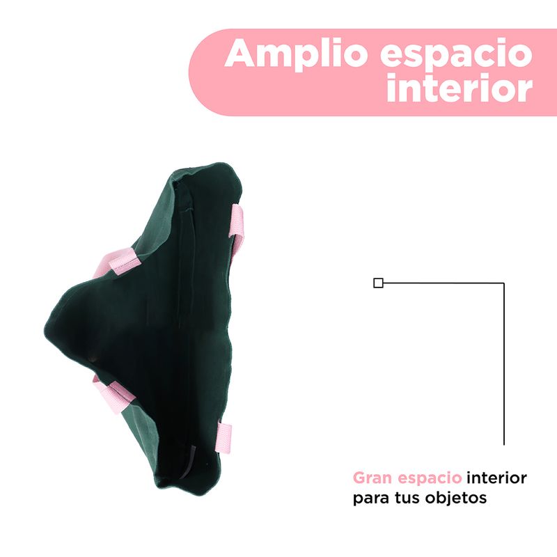 Bolsa-De-Compras-Estampado-Tipogr-fico-Textil-Verde-50x12x33-cm-4-31017