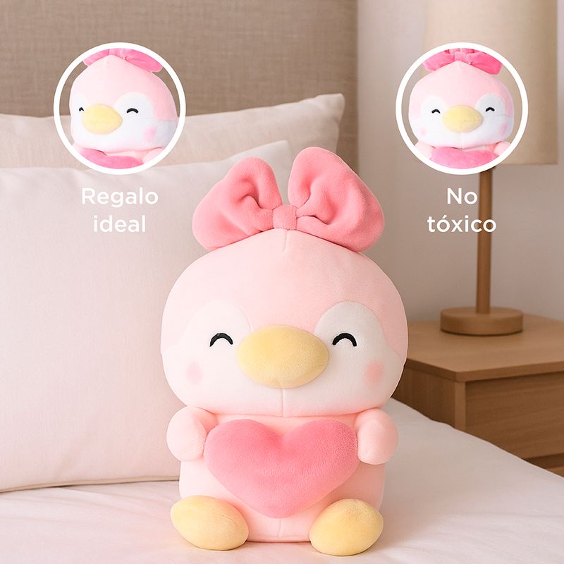 Peluche-Pendy-Mini-Family-Felpa-Rosa-17x25-cm-5-31026