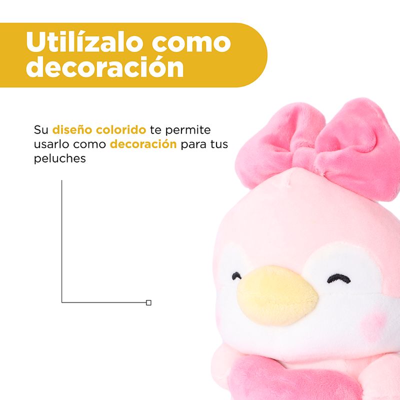 Peluche-Pendy-Mini-Family-Felpa-Rosa-17x25-cm-6-31026