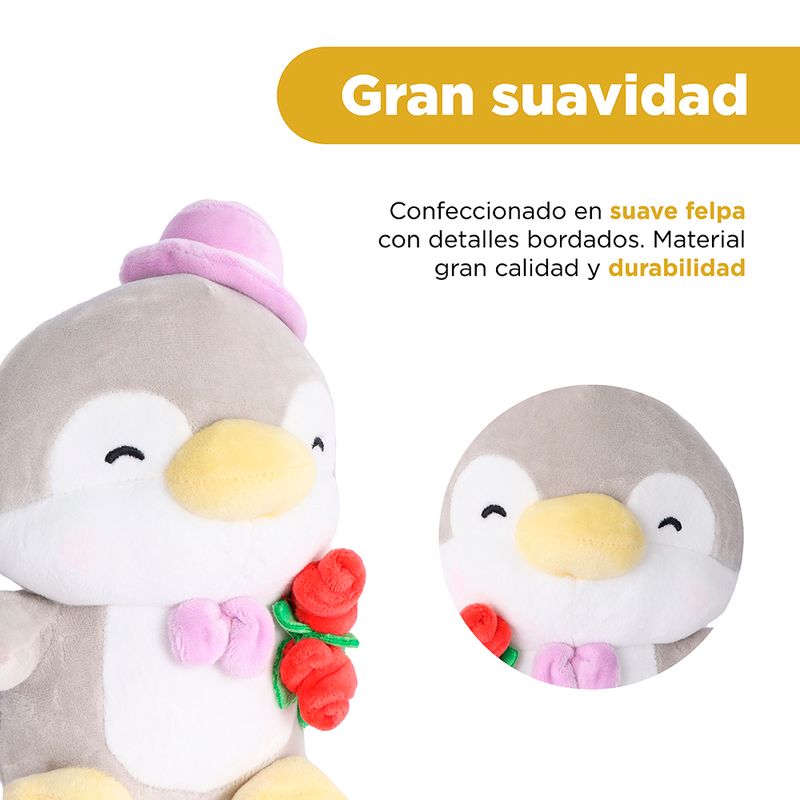 Peluche-Sr-Miniso-Con-Rosas-Felpa-Gris-24x19-5-cm-4-31027