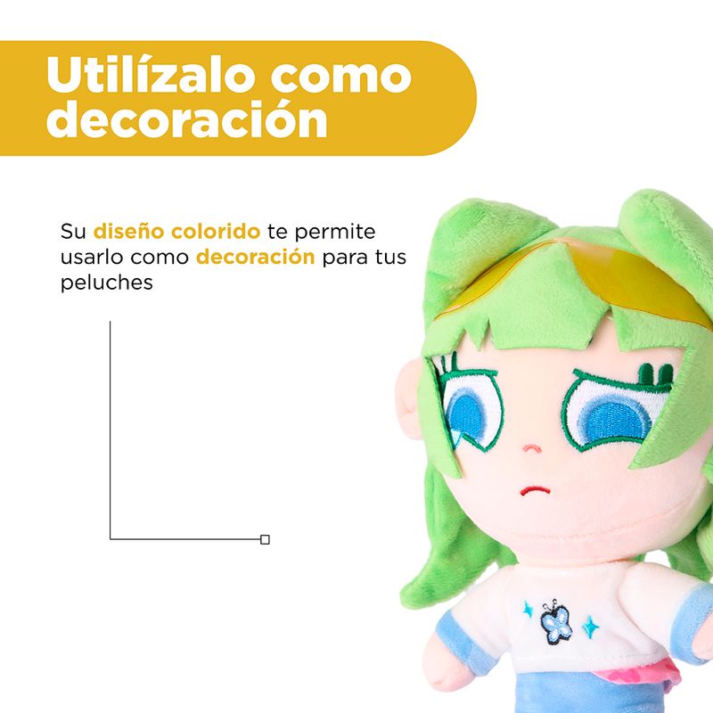 Peluche-Cabello-Verde-Dodo-Felpa-16x24-5-cm-6-31049