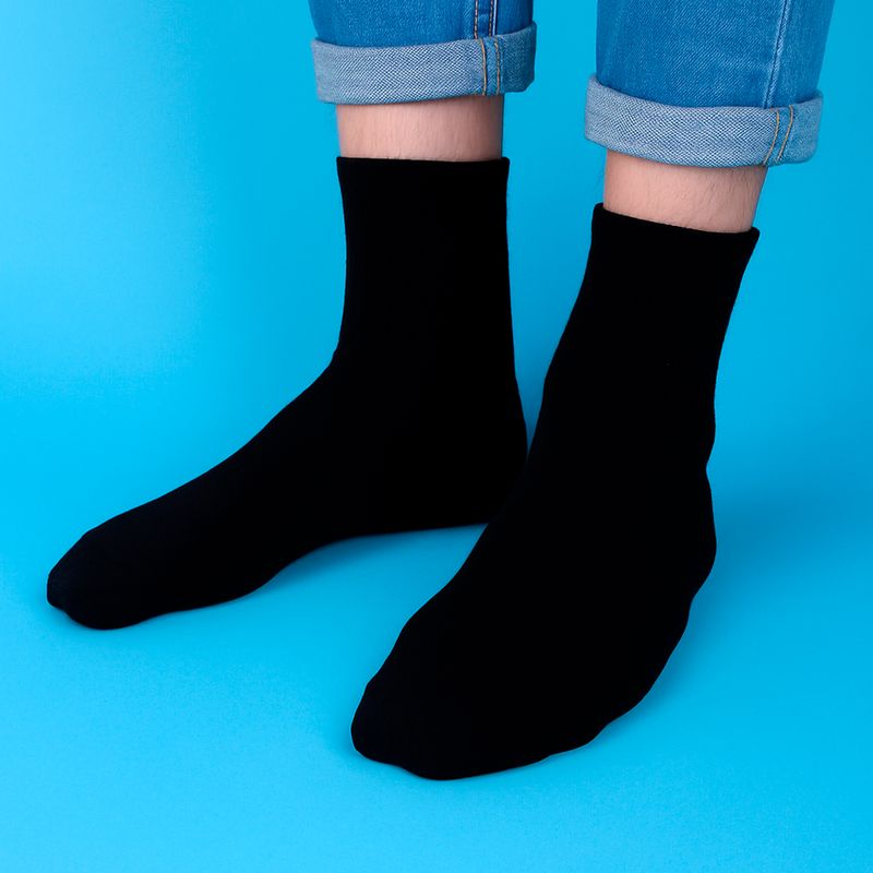 Set-Calcetines-Para-Hombre-Deportivos-71-Poli-ster-24-Algod-n-4-Elastodieno-1-Elastano-Multicolor-Talla-25-27-2-Pares-2-31066