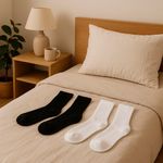 Set-Calcetines-Para-Mujer-72-Poli-ster-23-Algod-n-4-Elastodieno-1-Elastano-Multicolor-Talla-23-25-2-Pares-2-31068