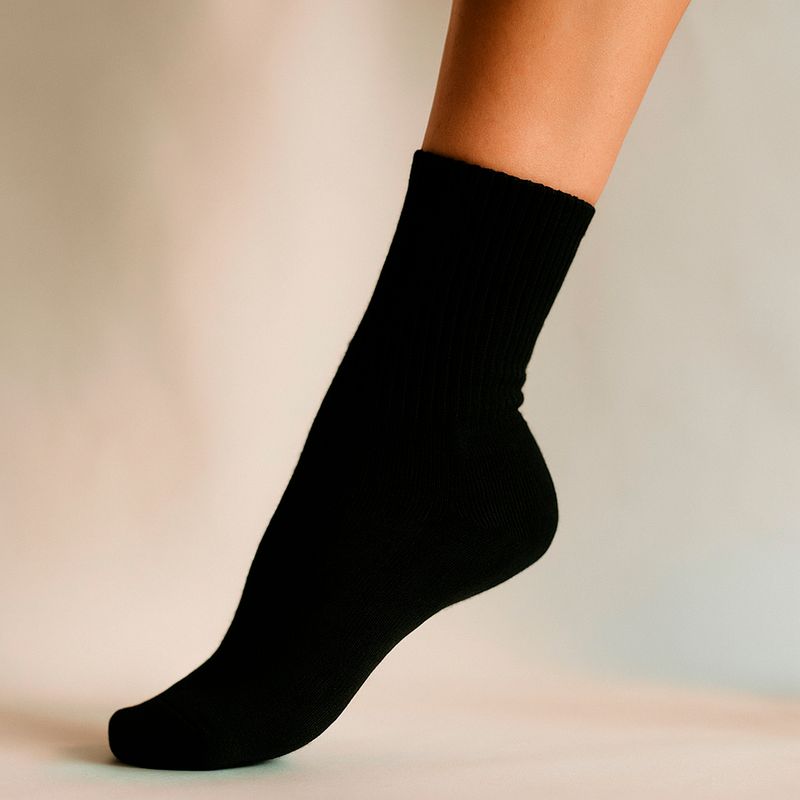 Set-Calcetines-Para-Mujer-72-Poli-ster-23-Algod-n-4-Elastodieno-1-Elastano-Multicolor-Talla-23-25-2-Pares-3-31068